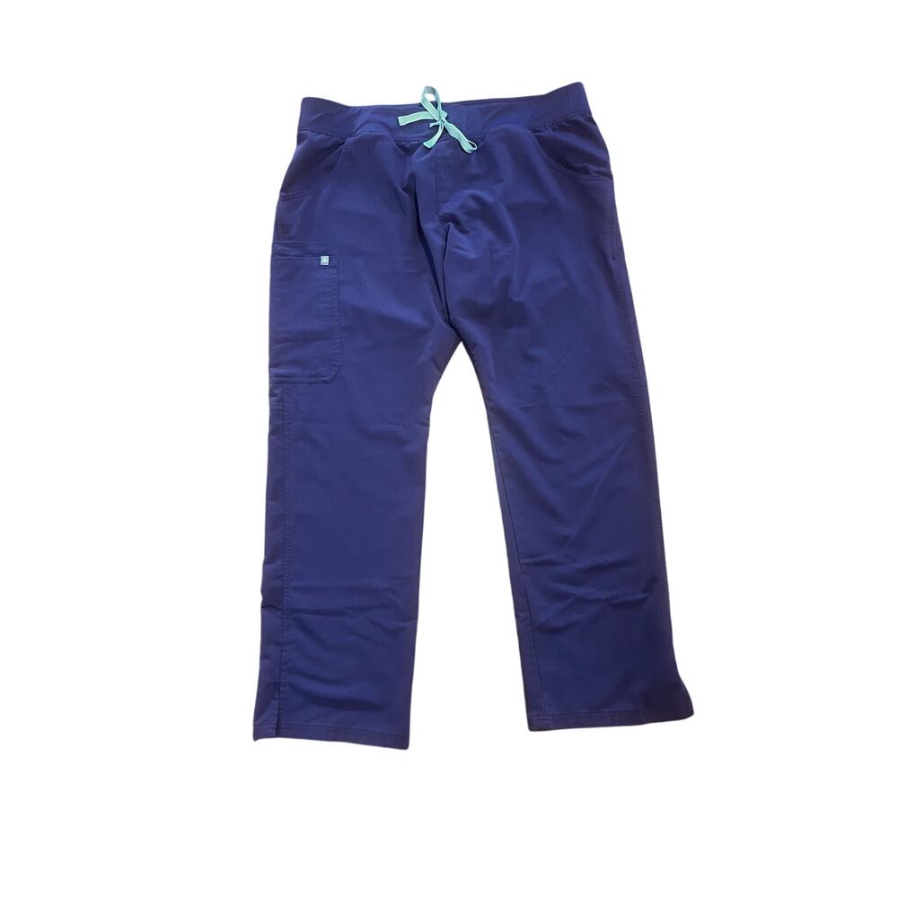 FIGS Kade Cargo Scrub Pants Deep Plum | XL